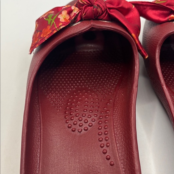 Oka-B Madison Slide jelly Sandals SZ L 9.5-10 slip on massage beads footbed flat - Picture 9 of 11